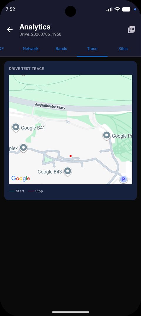 Screenshot 8 von GSM Drive Test